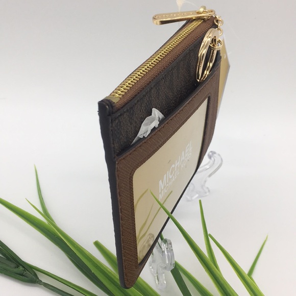 Jet Set Travel Sm TZ Coinpouch W ID Leather Brown - Picture 6 of 8